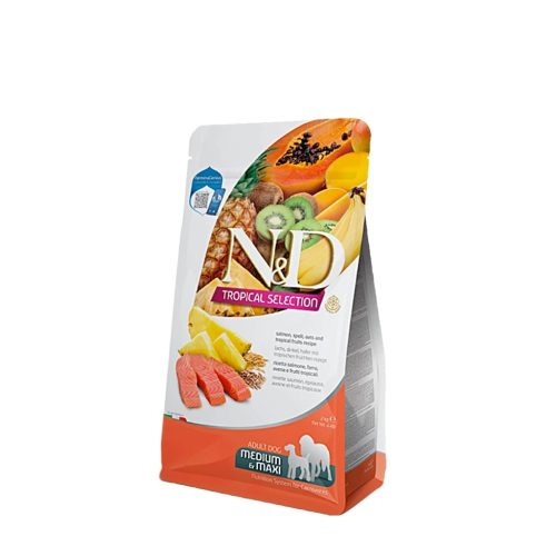 Tropical Selection Adult Lazac Tönköly Búza Trópusi gyümölcs Medium/Maxi 2kg