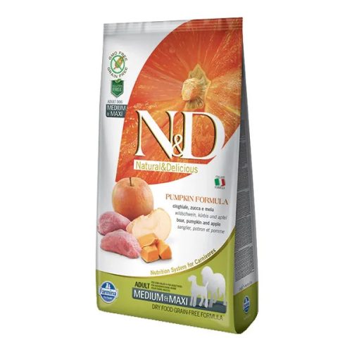 Grain Free Adult Pumpkin Vaddisznó Alma Medium/Maxi 2,5kg