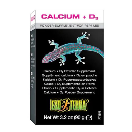 Calcium +D3 hüllőknek, kétéltűeknek 90g