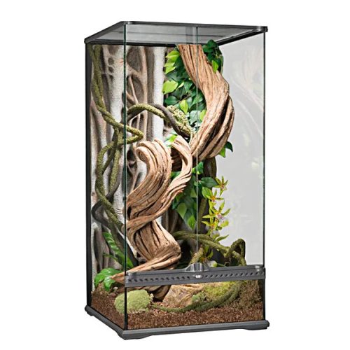 Glass Terrarium Small/X-Tall 45x45x90cm