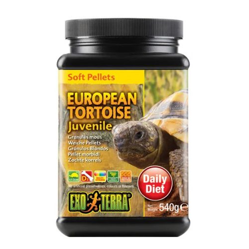 European Tortoise Juvenile Soft Pellets 540g