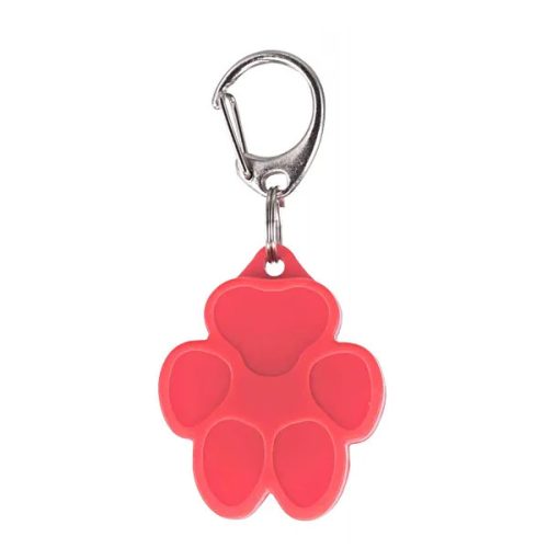 Paw Flasher USB piros villogó nyakörvre narancs 4,5cm