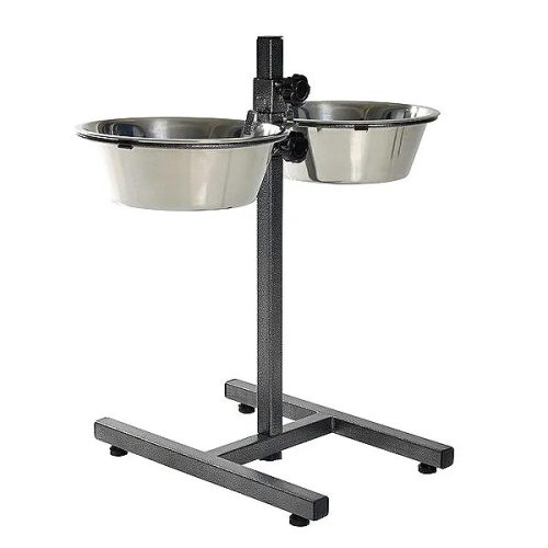 Dog Bar etetőállvány tállal 2x1,8l 40cm