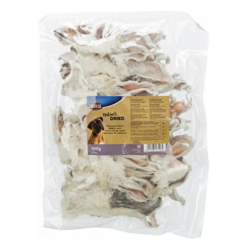 Natural Dried Rabbit Ears száritott nyúlfül 500g