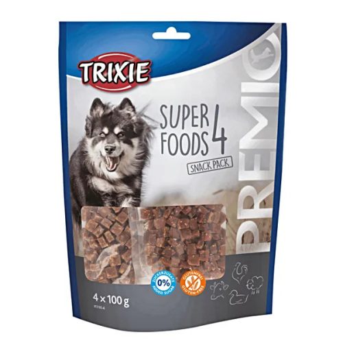 Premio 4in1 Superfoods Kockák Mega Pack 4x100g