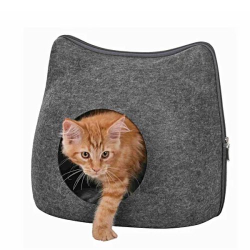 Cat Cuddly Cave antracit 38x35x37cm