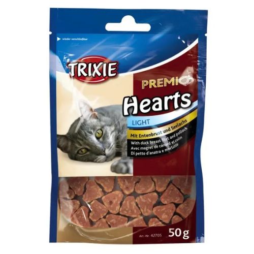 Premio Hearts Kacsás lazacos falatkák 50g