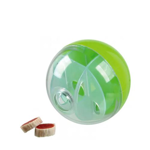 Cat Plastic Snack Ball jutalomfalat labda 5cm