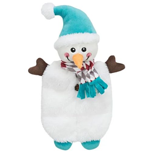 Plush Hóember kutyajáték 6db síppal 31cm