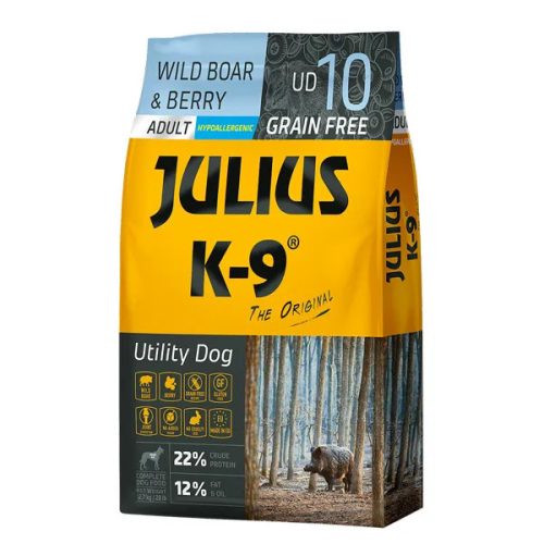 GF Utility Dog Hypoallergen Adult Vaddisznó áfonya 10kg