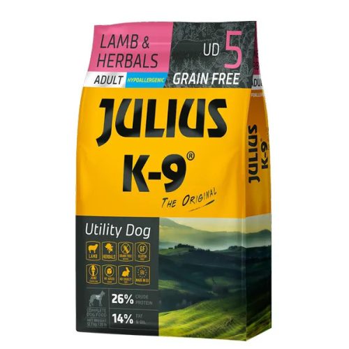 GF Utility Dog Hypoallergen Adult Bárány gyógynövény 3kg