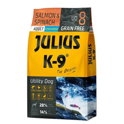 GF Utility Dog Hypoallergen Adult Lazac spenót 3kg