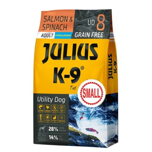 GF Utility Dog Hypoallergen Adult Small Lazac spenót 10kg